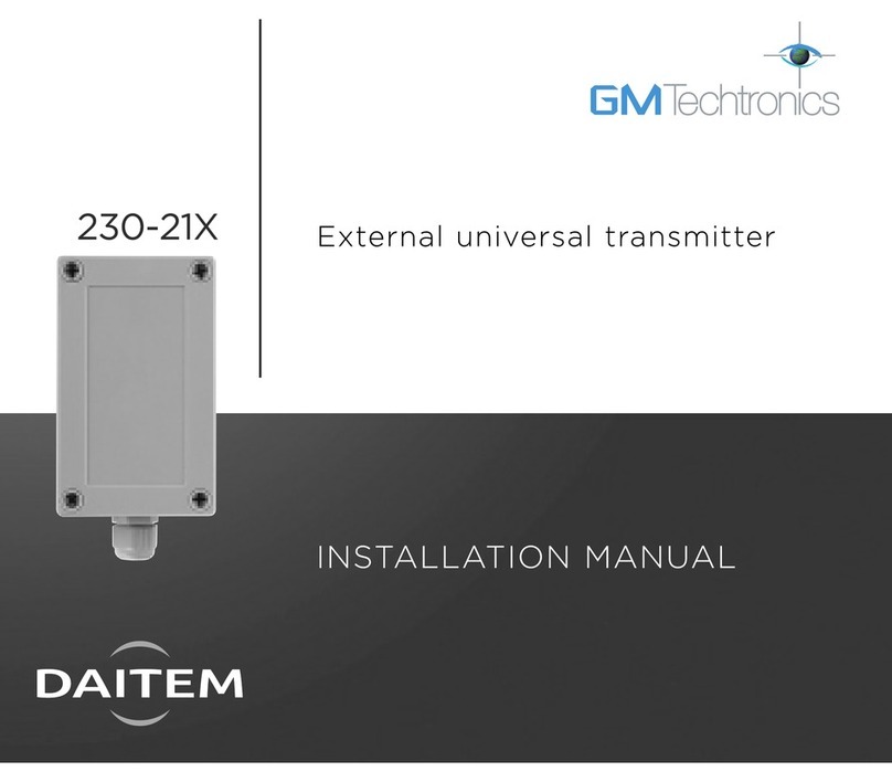 DAITEM 230-21X installation manual