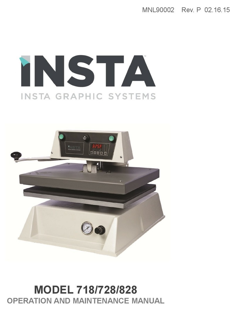 Insta 718 User manual