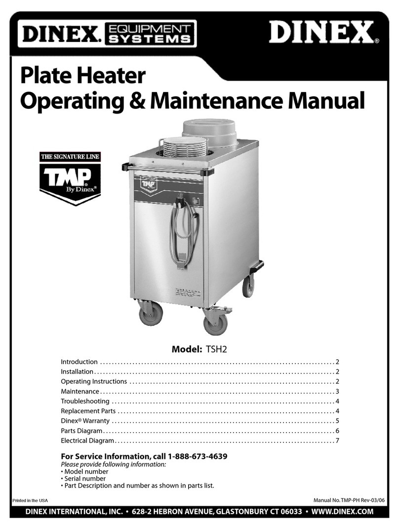 Dinex TSH2 operating & maintenance manual Dinex TSH2 operating & maintenance manual