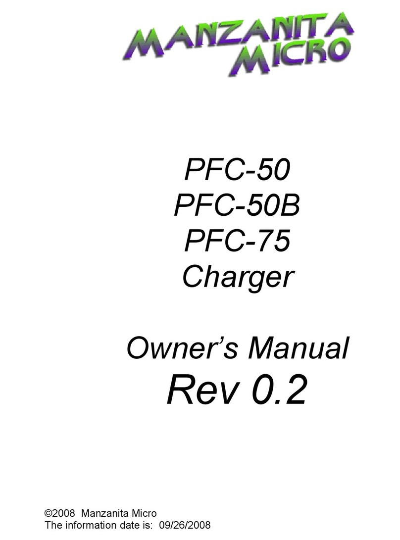 Manzanita Micro PFC-50B owner's manual