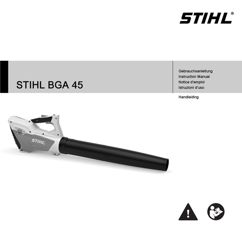 Stihl BGA 45 User manual