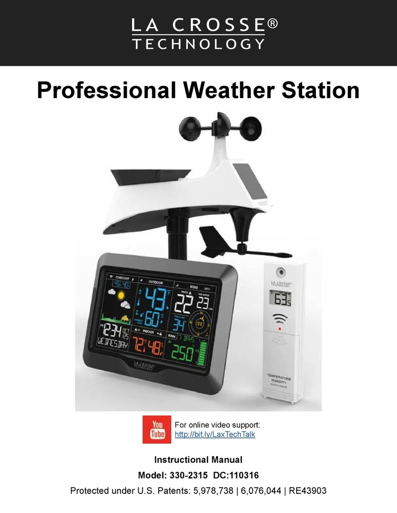 La Crosse Technology 330-2315 Instructional manual La Crosse Technology 330-2315 Instructional manual