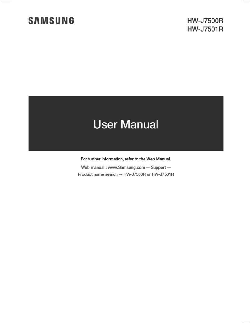 Samsung HW-J7500R User manual