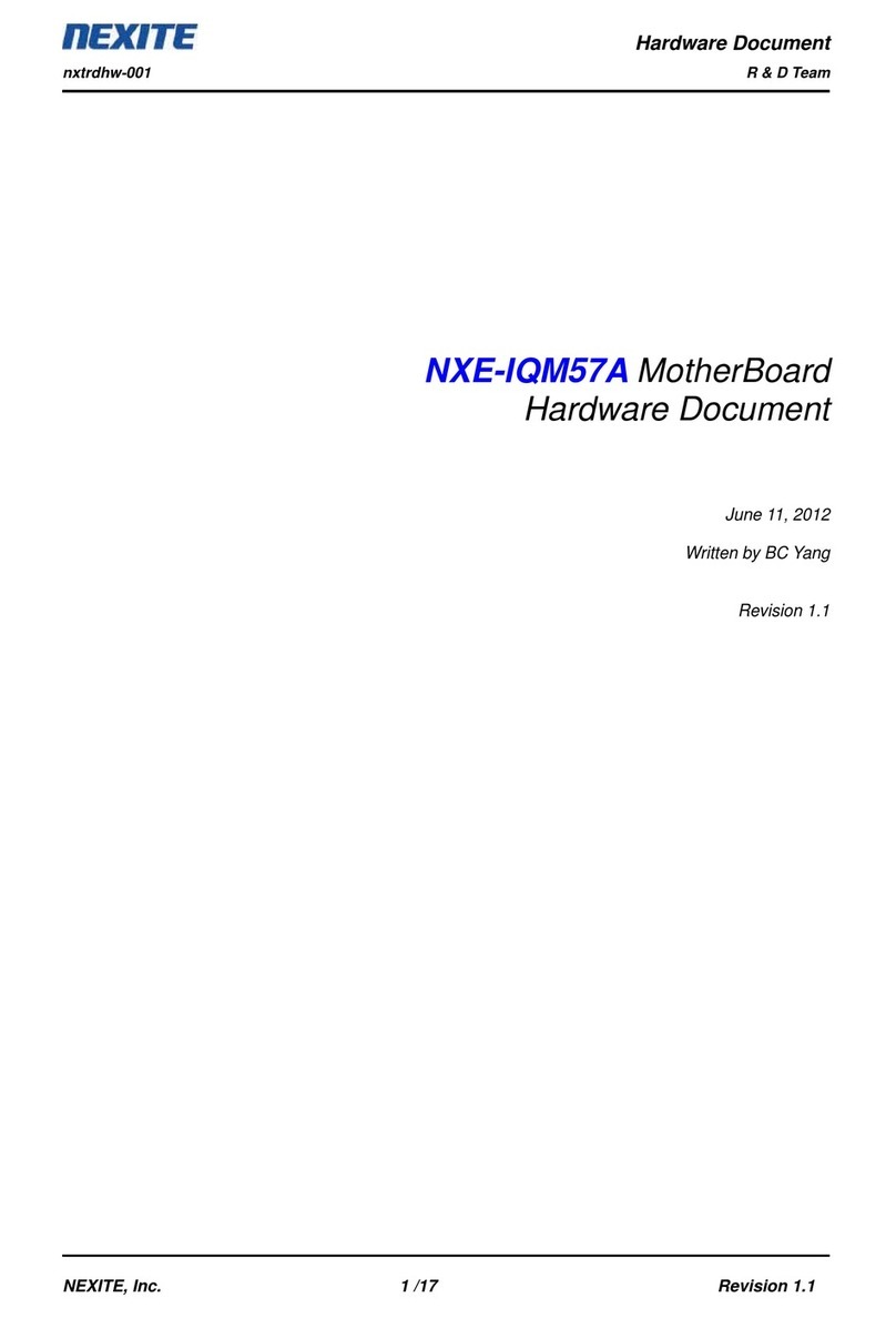Nexite NXE-IQM57A manual