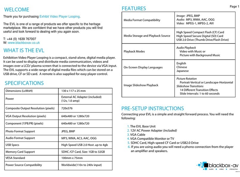 Blackboxav EVL manual