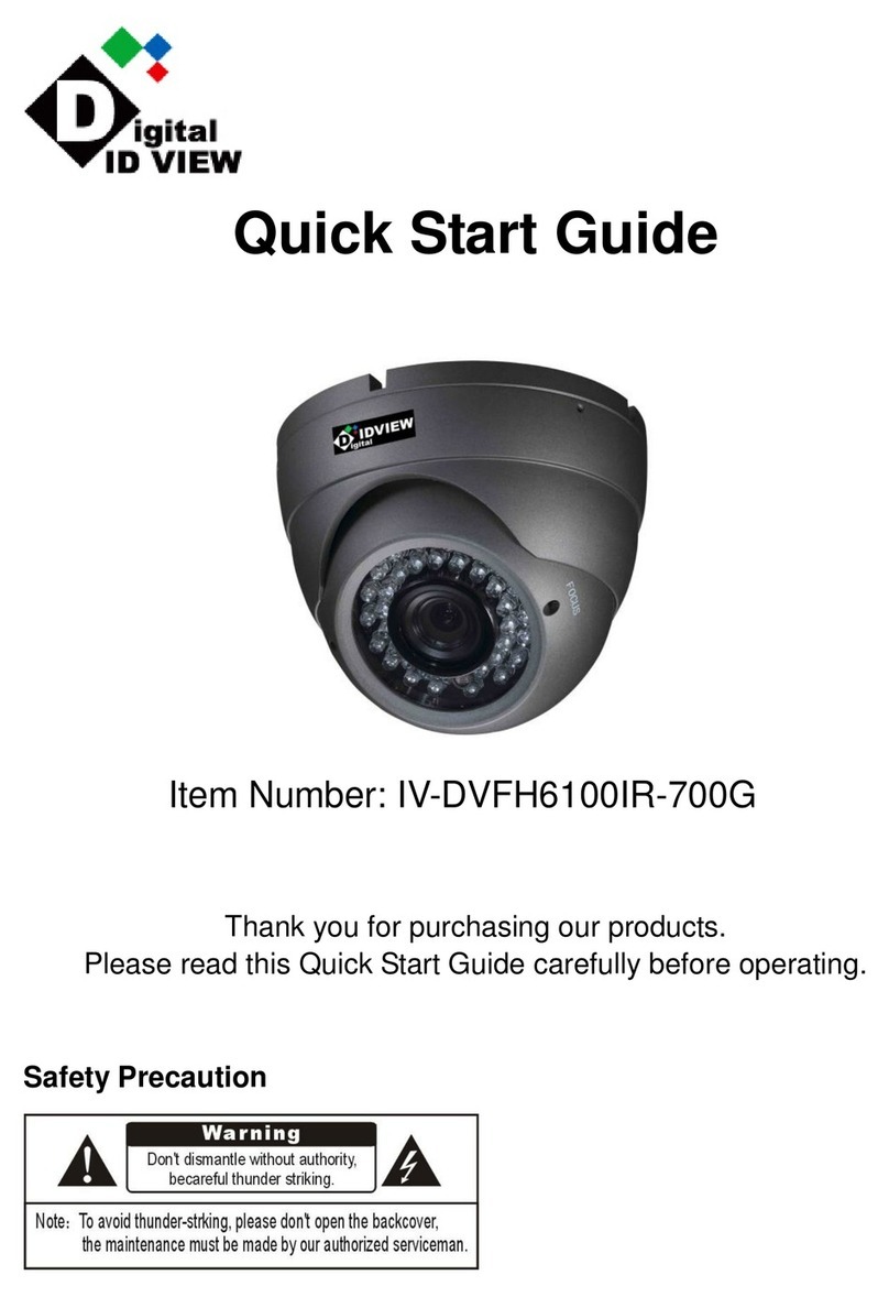 ID View IV-DVFH6100IR-700G quick start guide