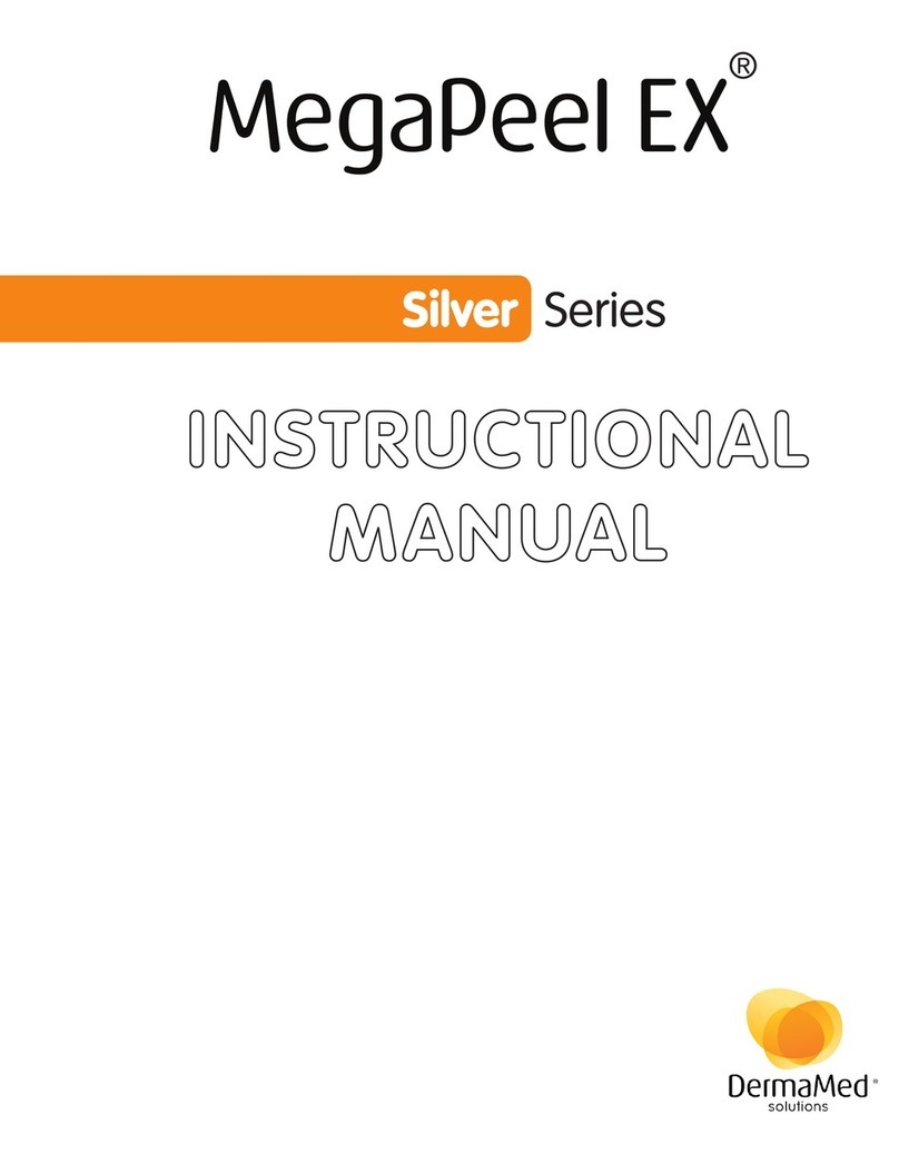 DERMAMED MEGAPEEL EX SILVER SERIES Instructional manual