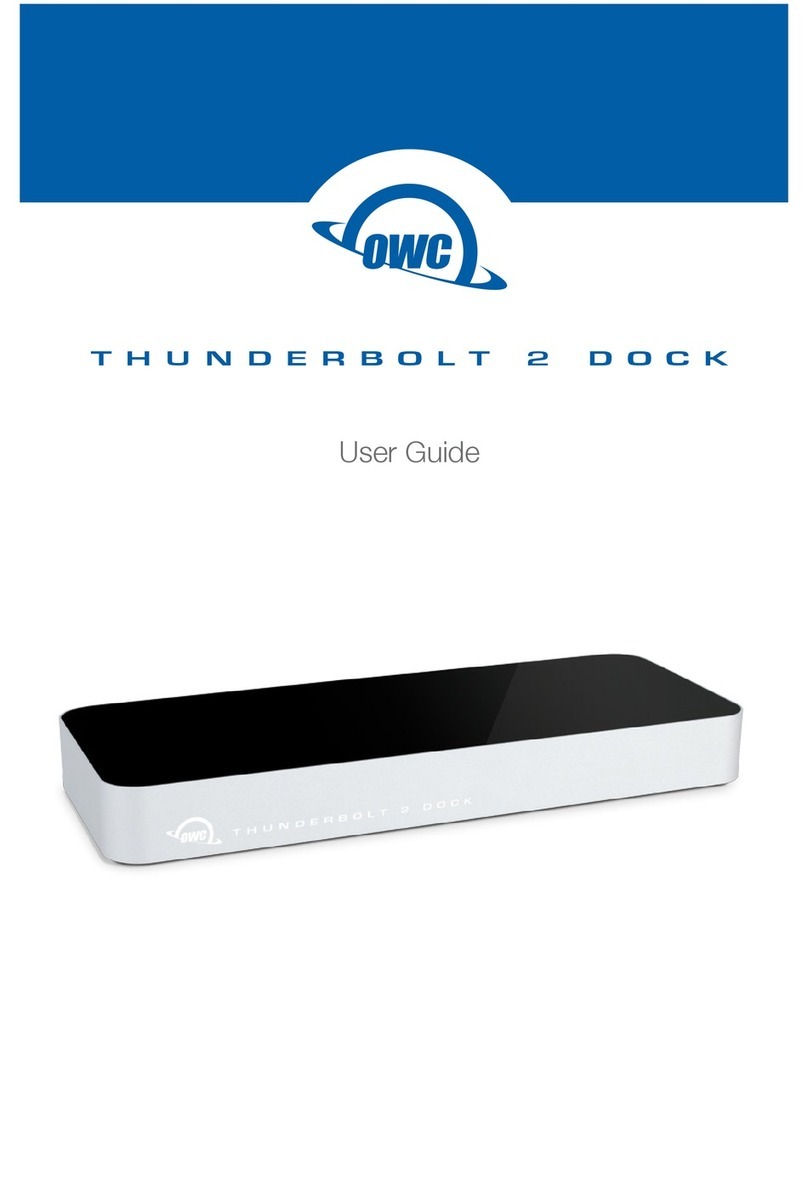 OWC THUNDERBOLT 2 DOCK User manual