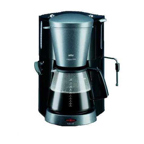 Braun AromaSelect Cappuccino KF190 User manual