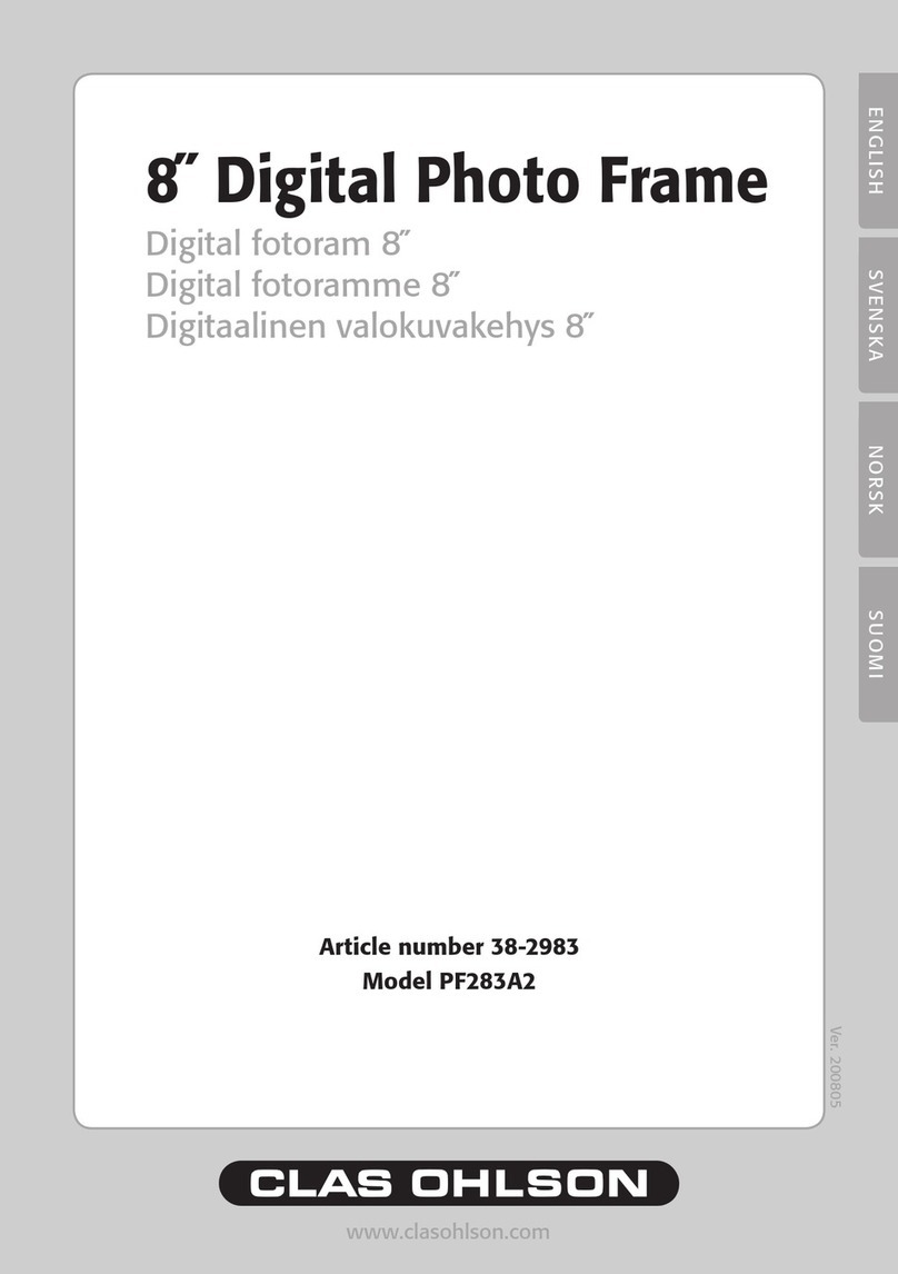 Clas Ohlson PF283A2 User manual