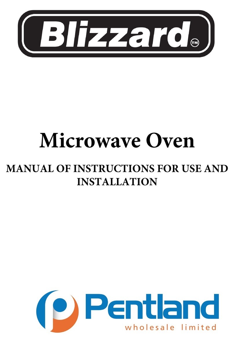 Blizzard MWO01-2510 Manual of instructions for use and installation
