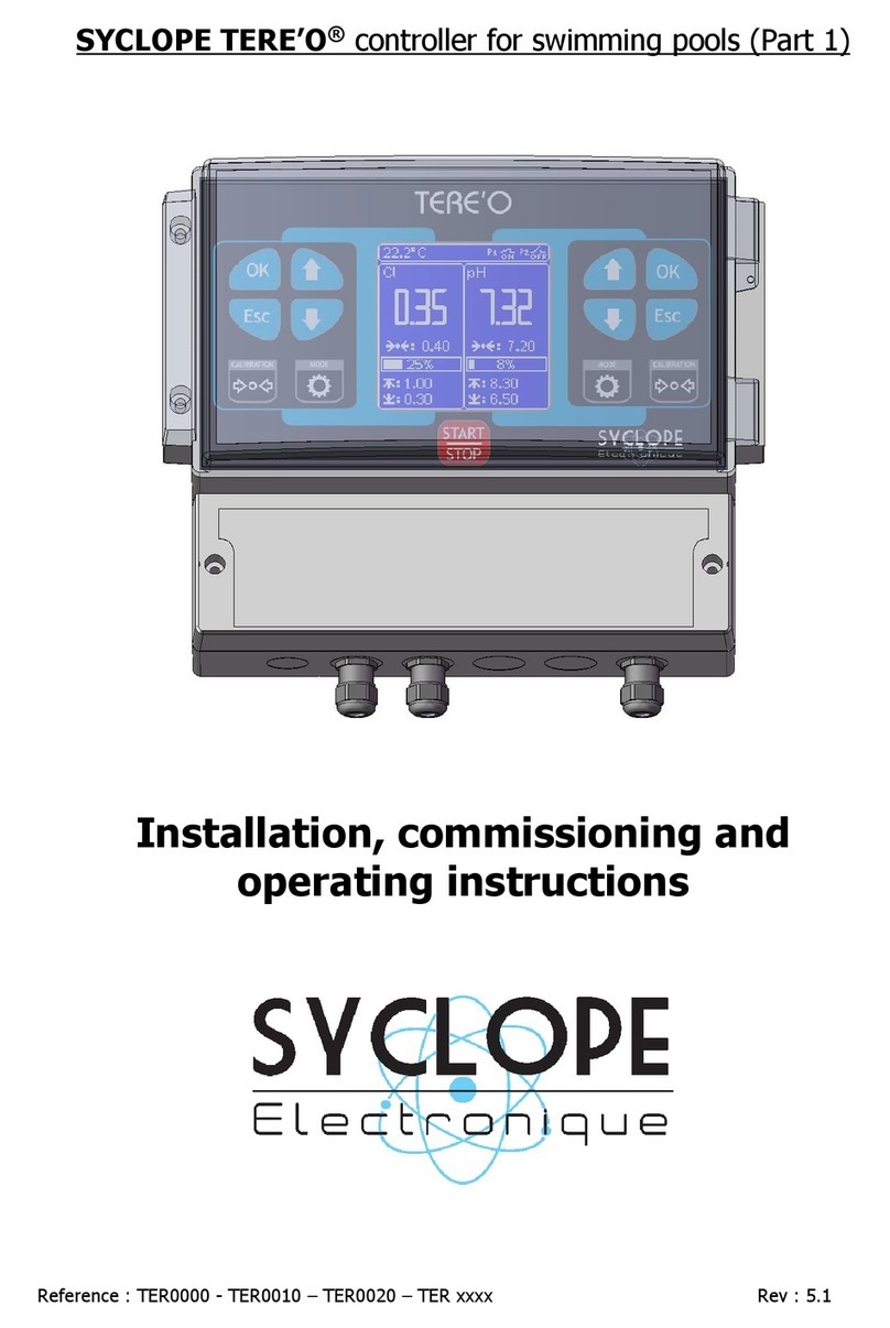 SYCLOPE TERE'O operating instructions