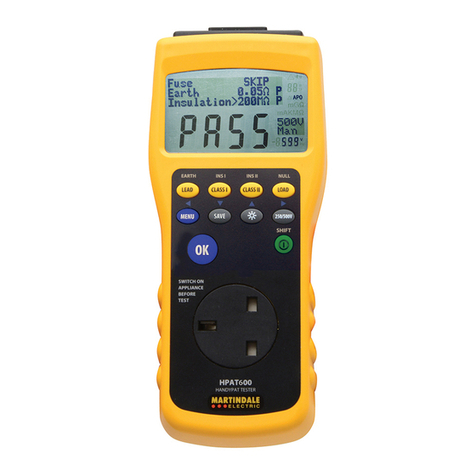 MARTINDALE HPAT600 User manual