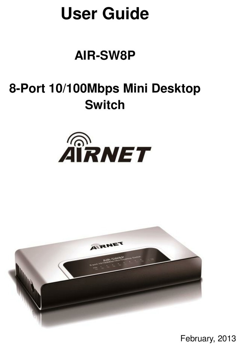 airnet AIR-SW8P user guide