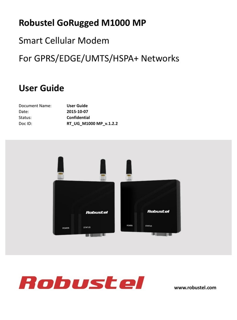 Robustel GoRugged M1000 MP user guide