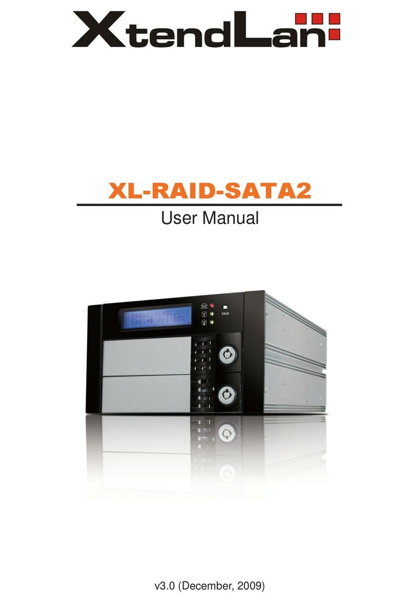 XtendLan XL-RAID-SATA2 User manual XtendLan XL-RAID-SATA2 User manual