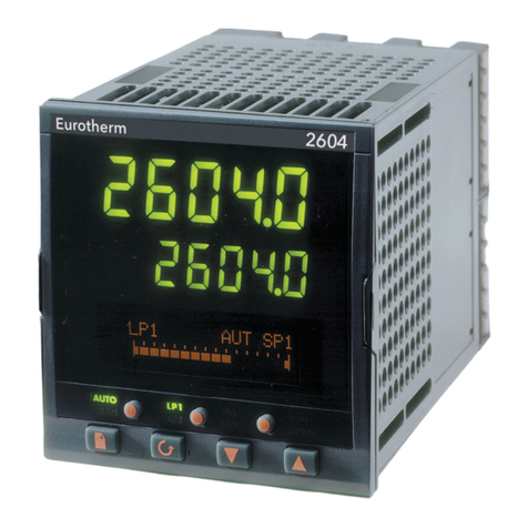 Eurotherm 2604 Owner's manual