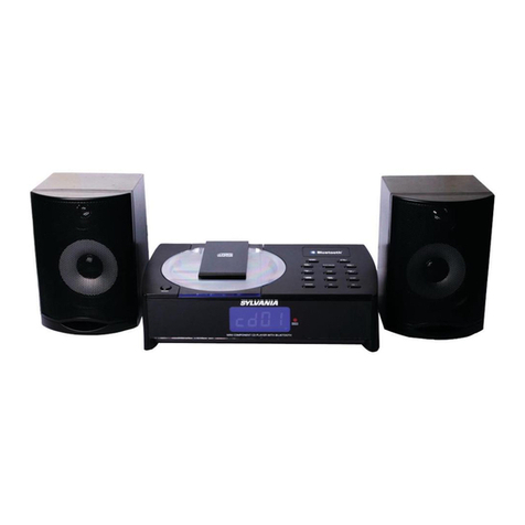 Sylvania SRCD1079BT User manual