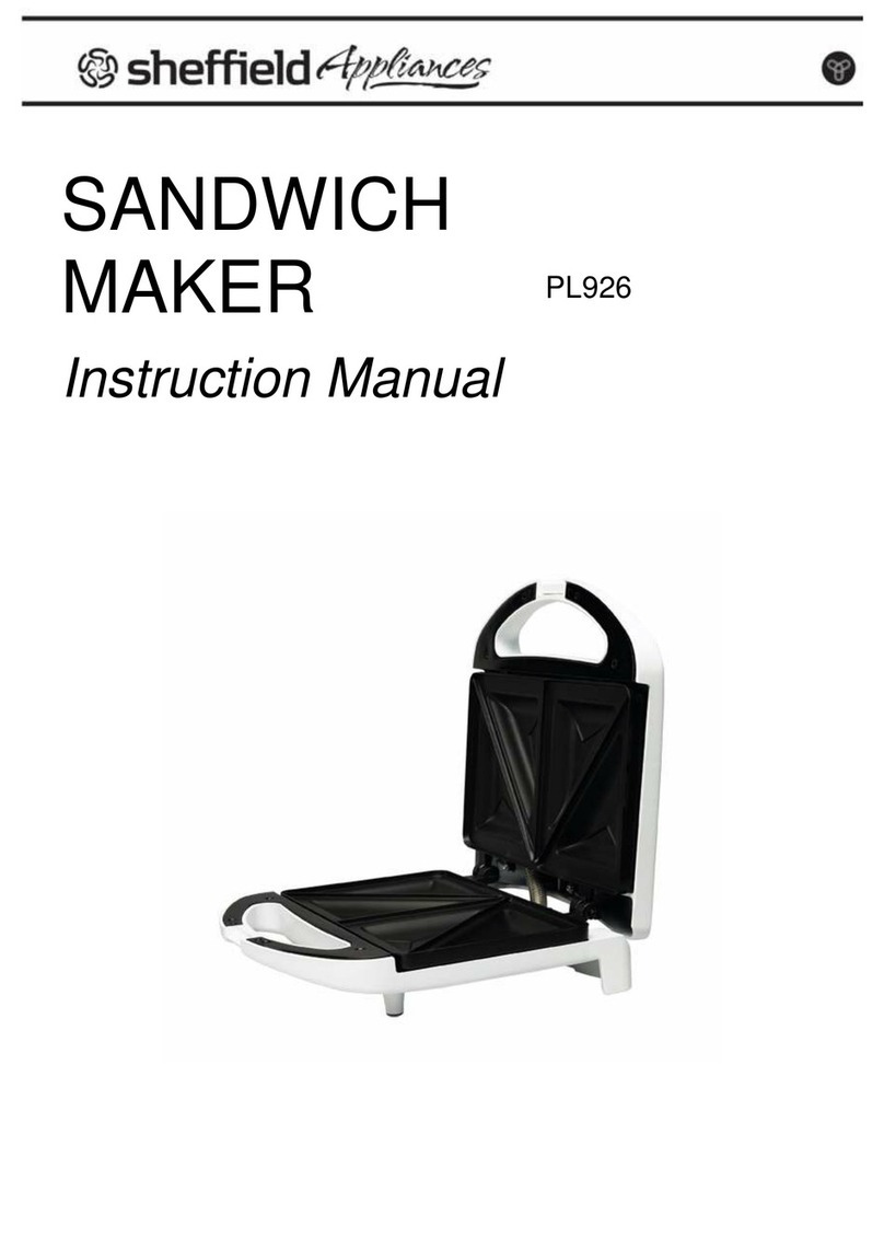 Sheffield PL926 User manual