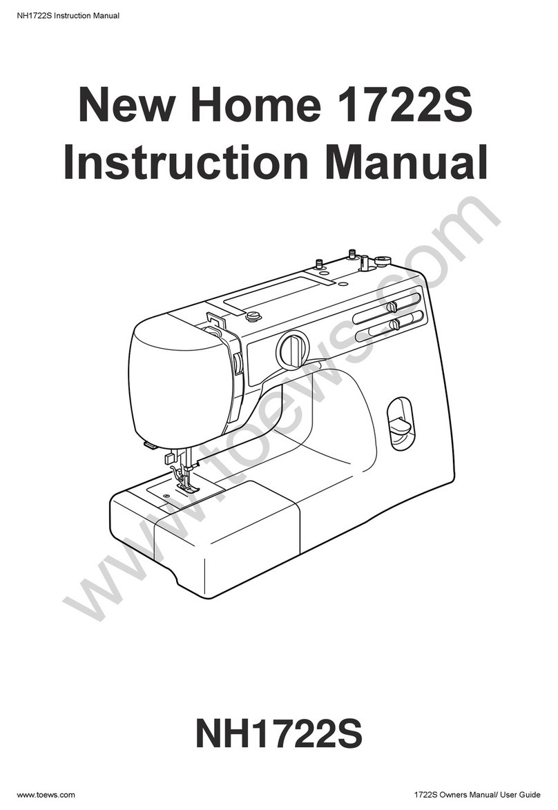 New Home NH1722S instruction manual