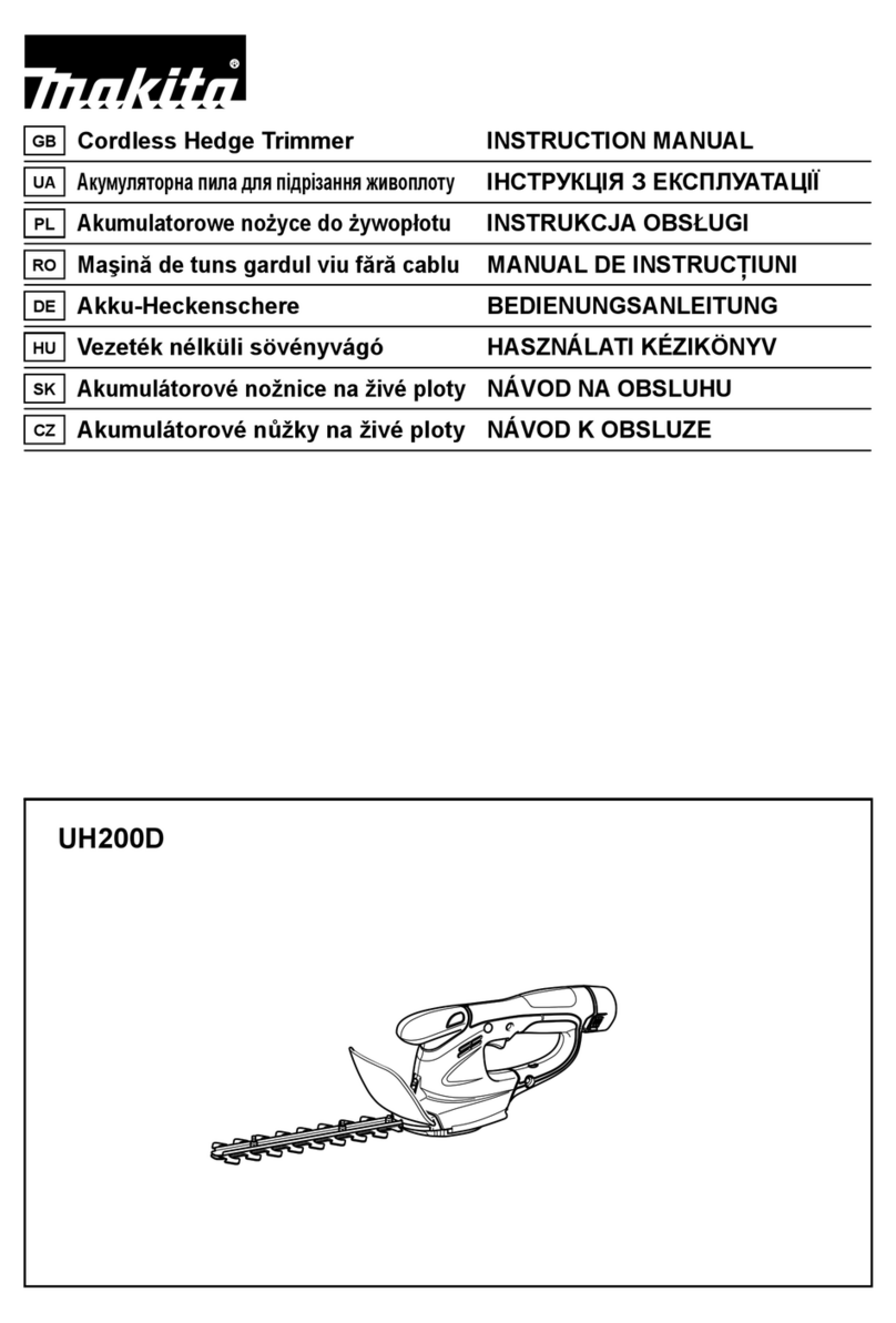 Makita UH200D User manual