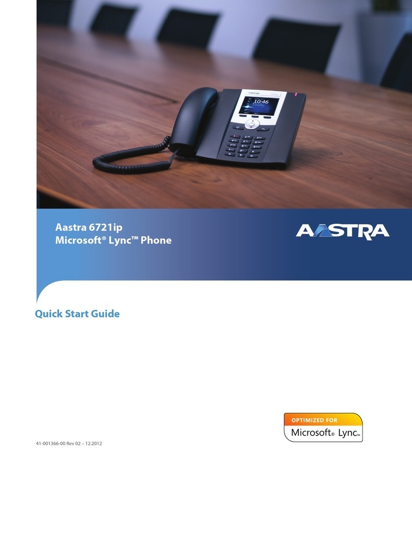Aastra 6721ip User manual