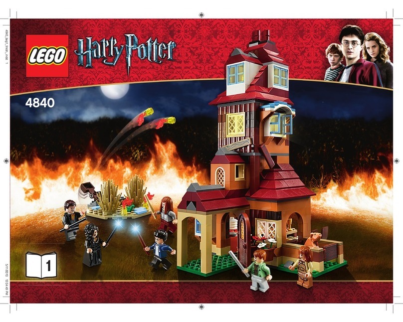LEGO harry potter 4840 User manual