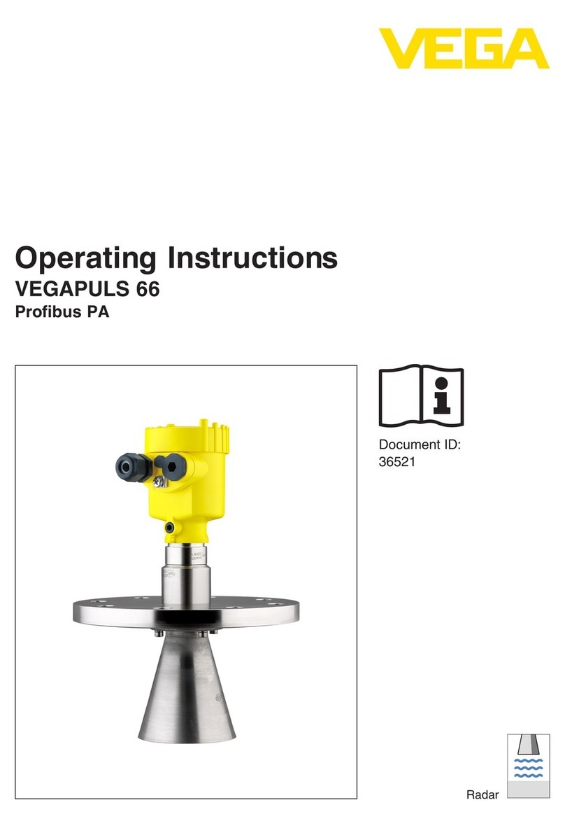 Vega VEGAPULS 66 operating instructions