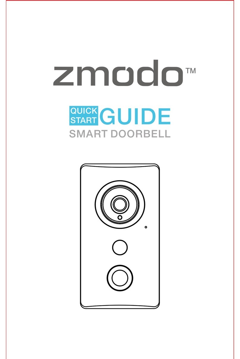ZMODO Smart Doorbell quick start guide