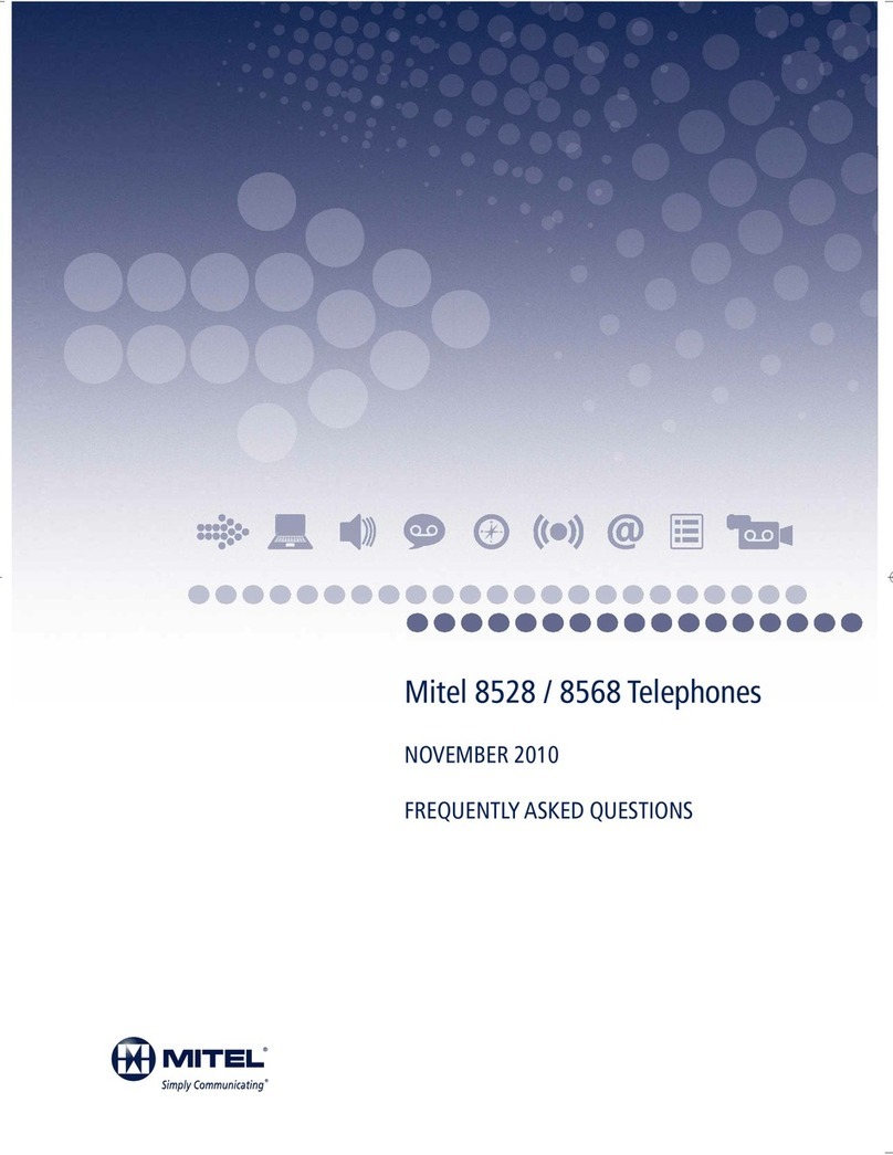 Mitel MIVOICE 8528 Instruction Manual