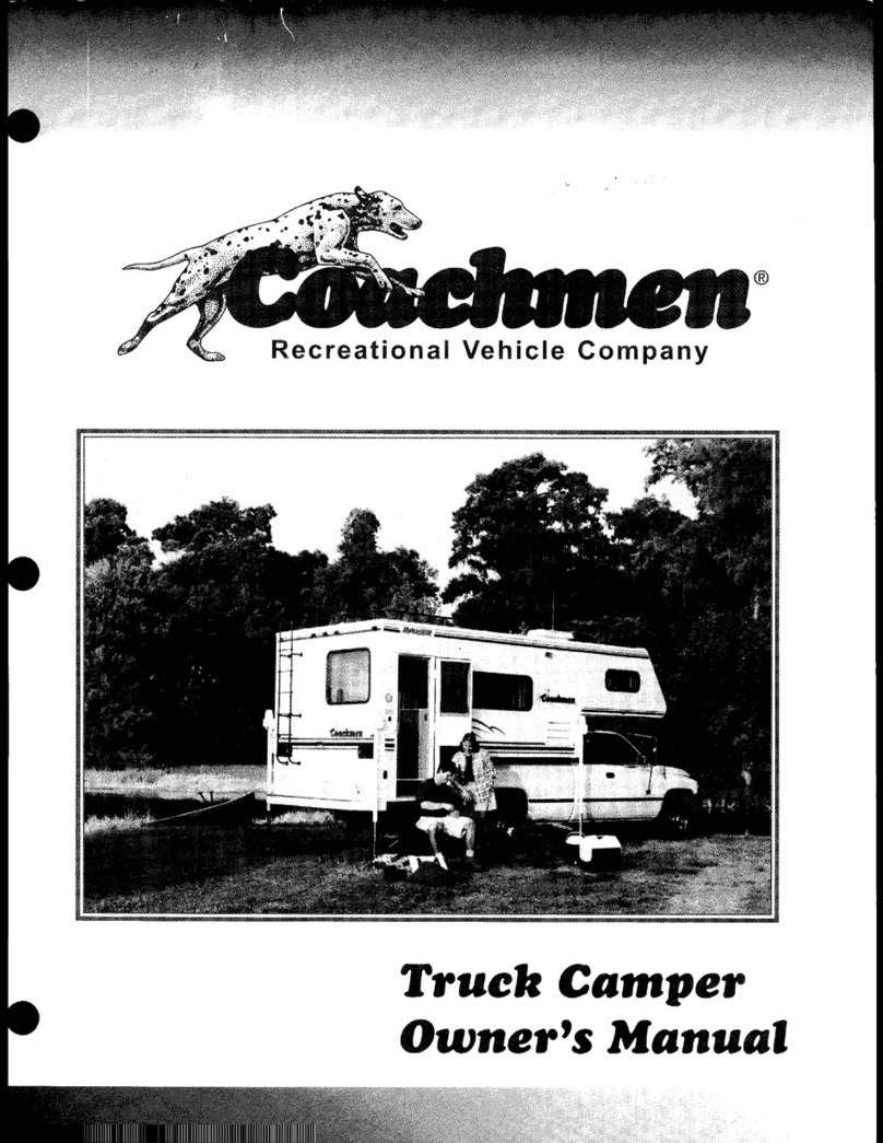 Coachmen RV 1995 Truck Camper owner's manual