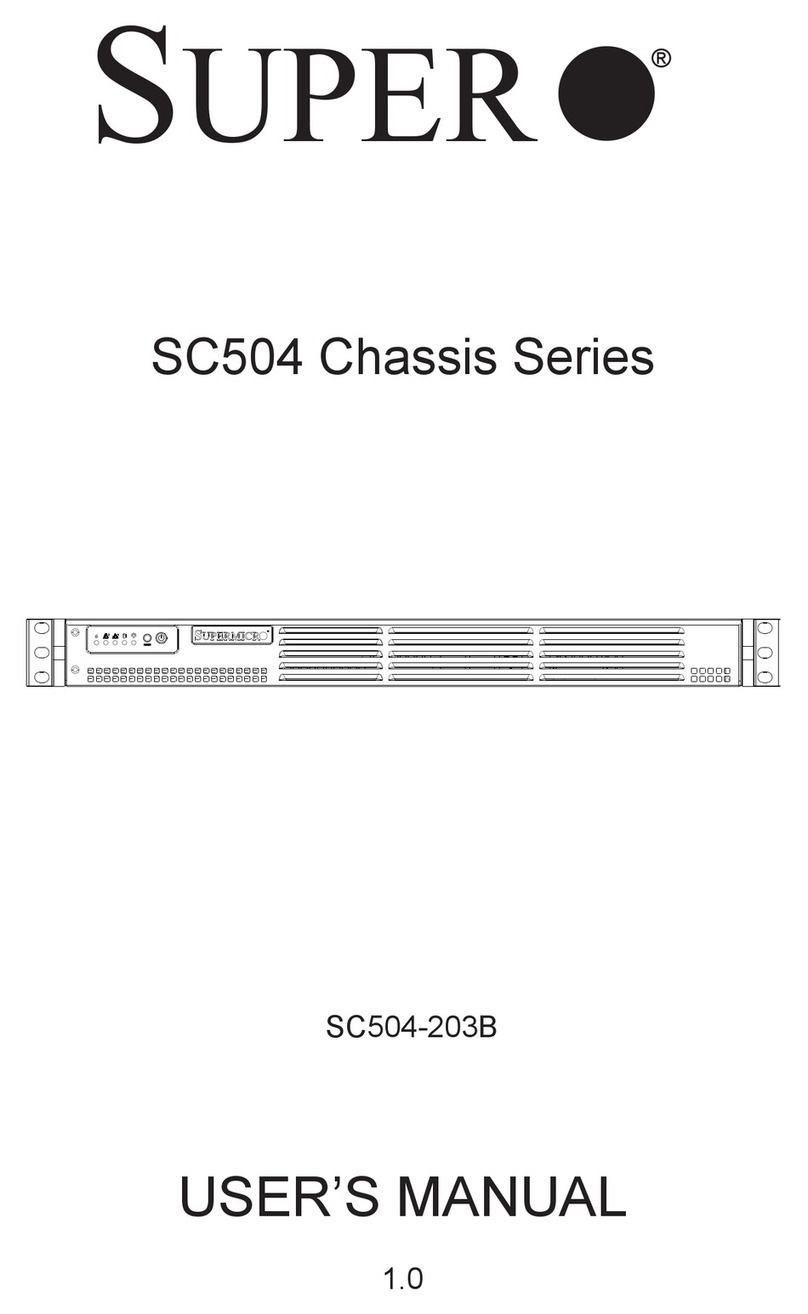 Supermicro SC504-203B User manual