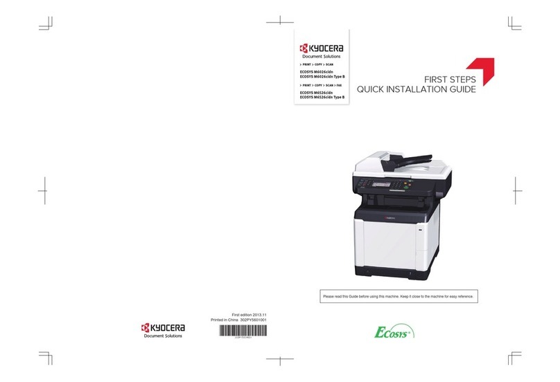 Kyocera ECOSYS M6026cidn User manual