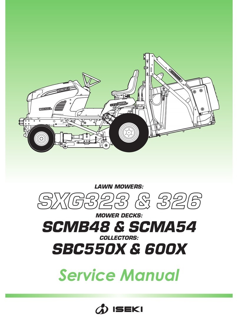Jacobsen SXG323 Service manual