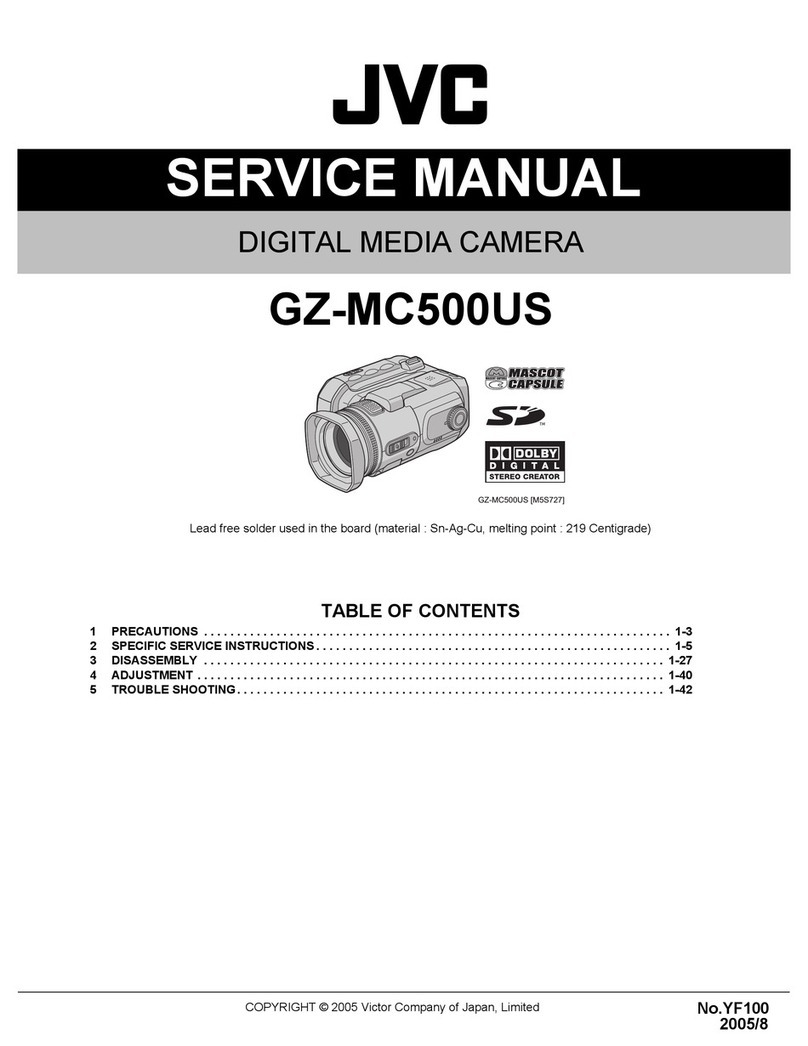 JVC GZMC500US - Everio Camcorder - 1.33 MP User manual