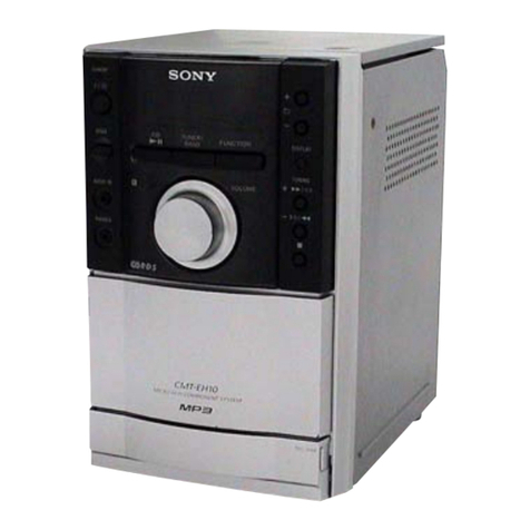 Sony HCD-EH10 User manual