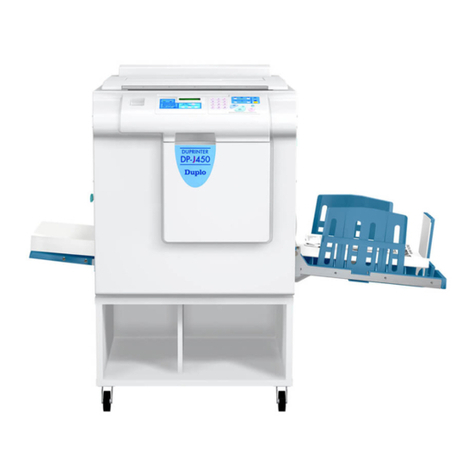 Duplo DP-J450 User manual Duplo DP-J450 User manual