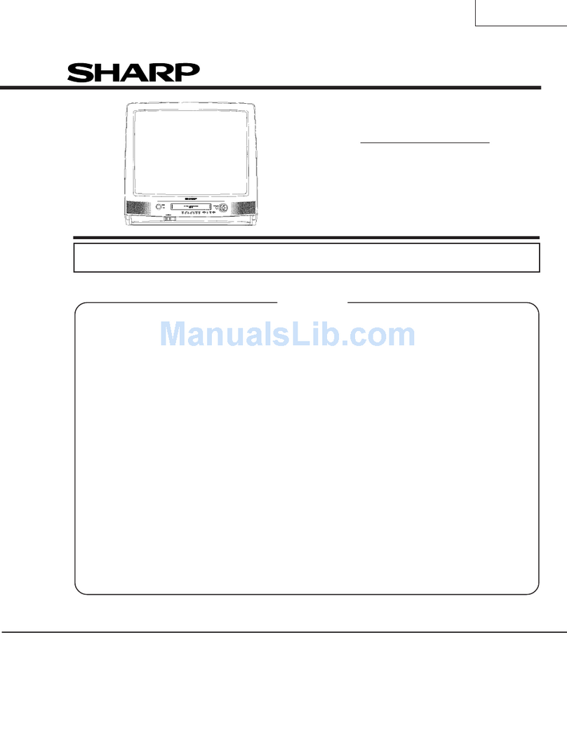 Sharp 25VT-K100 User manual Sharp 25VT-K100 User manual