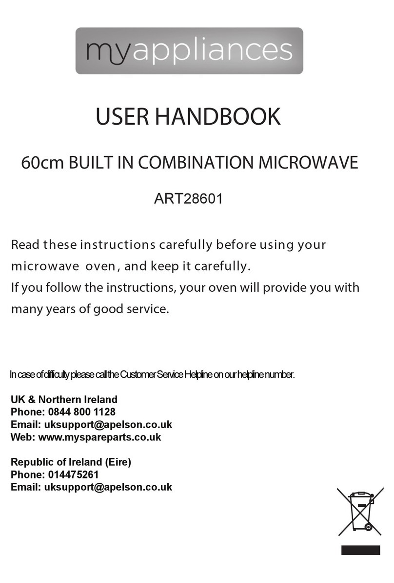 myappliances ART28601 User handbook