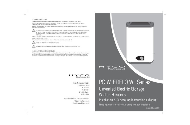 Hyco powerflow series User manual