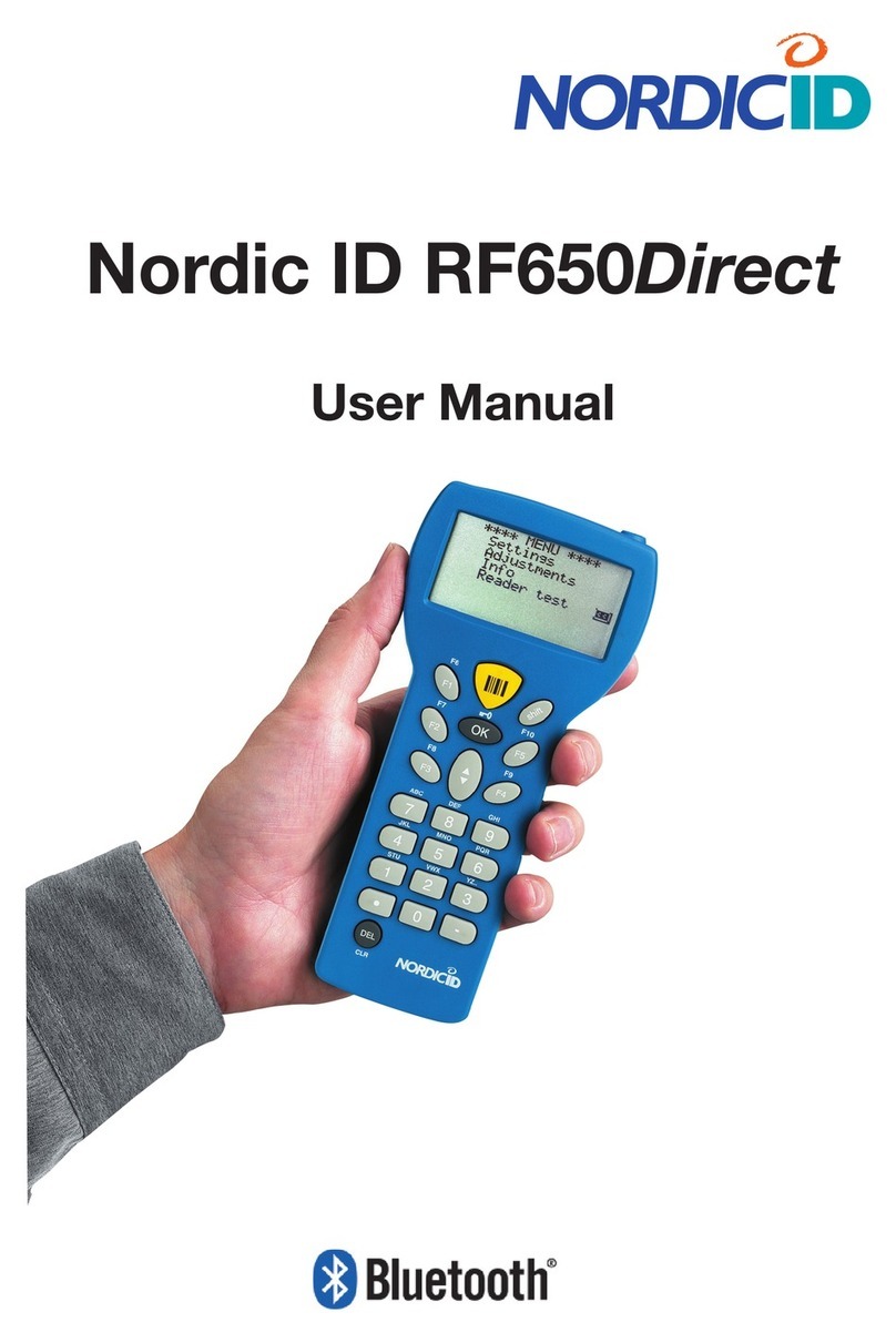 Nordic ID RF650 Direct User manual
