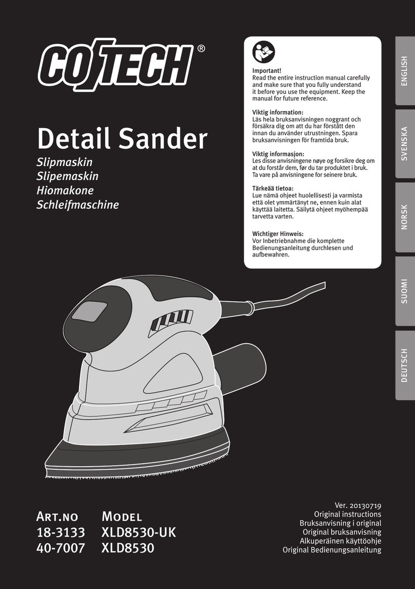 CO/Tech XLD8530-UK User manual