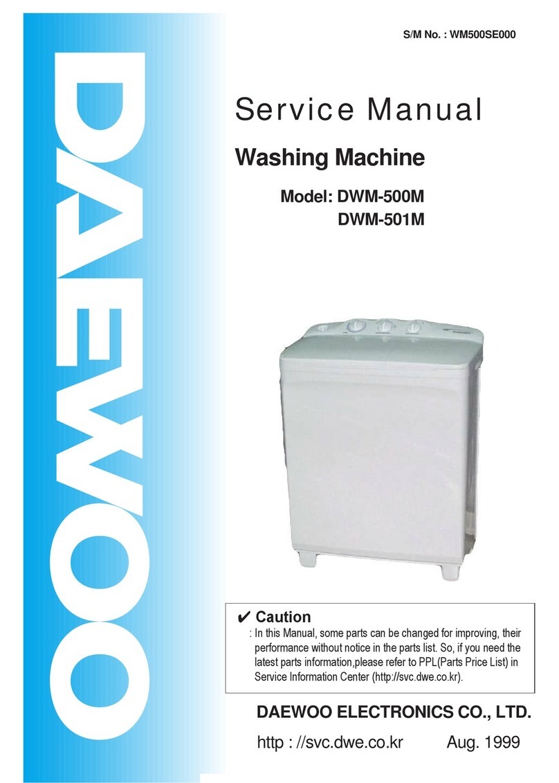 Daewoo DWM-500M User manual