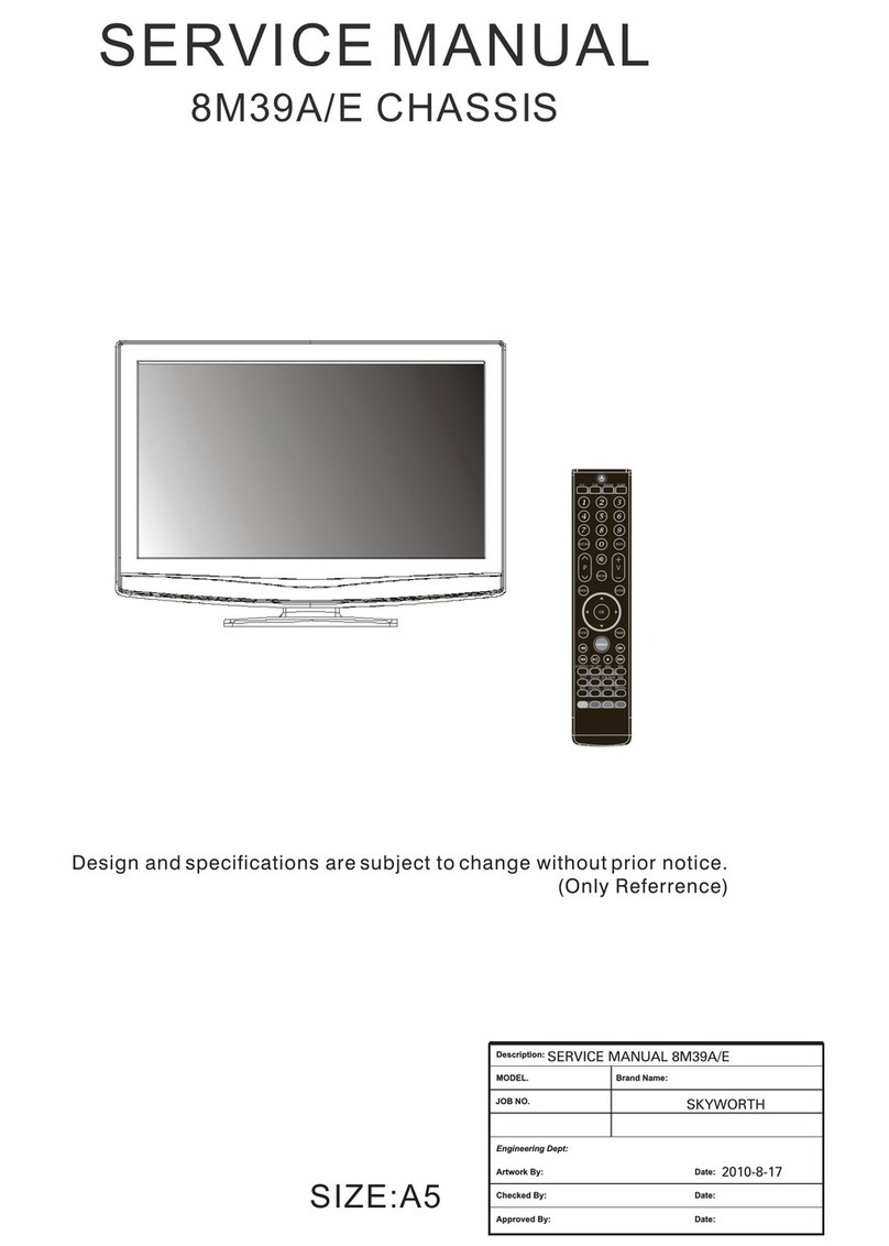 Skyworth 8M39A/E User manual