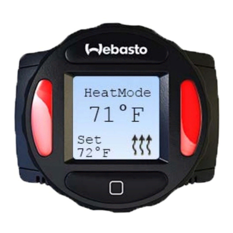 Webasto AIR TOP 2000 ST EVO Installation and operation instructions Webasto AIR TOP 2000 ST EVO Installation and operation instructions
