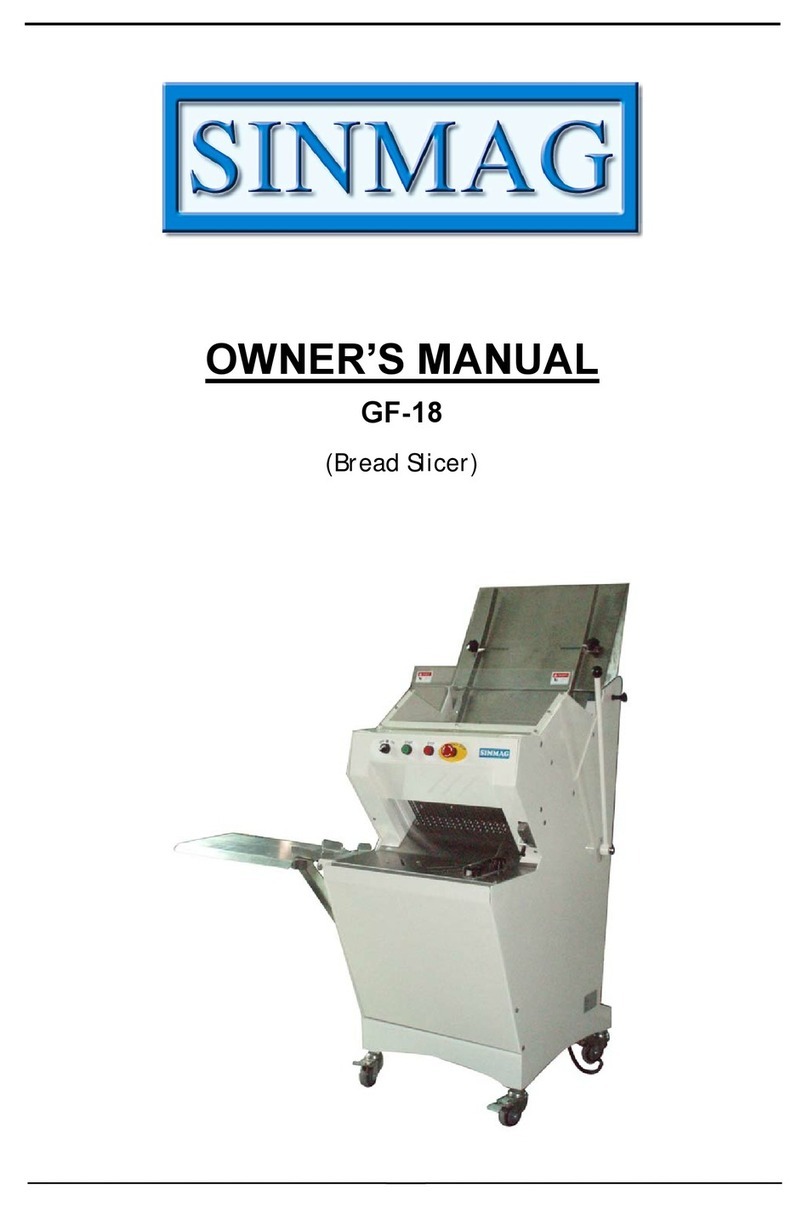sinmag GF-18 owner's manual