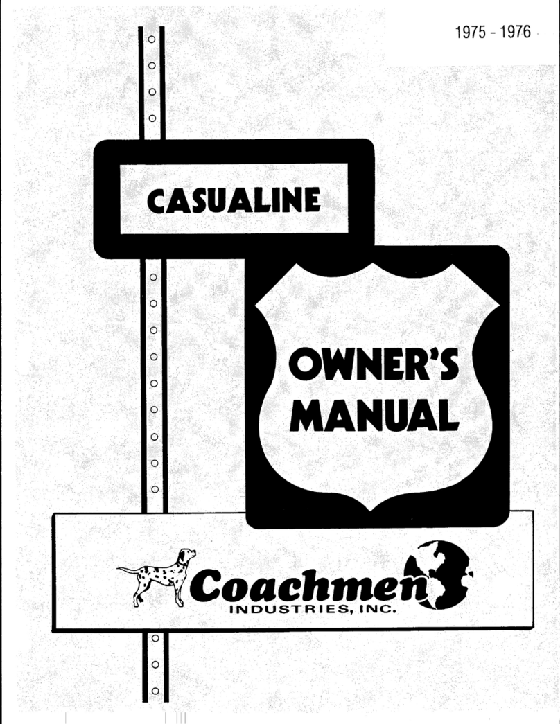 Coachman Casualine User manual