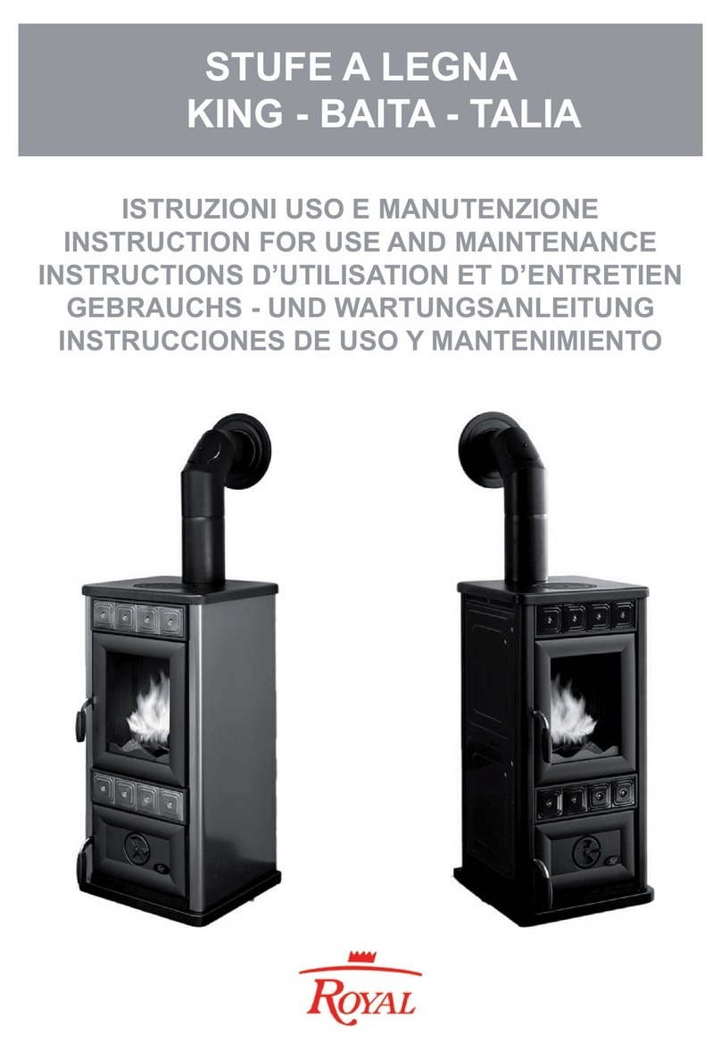 Royal KING Instructions for use and maintenance