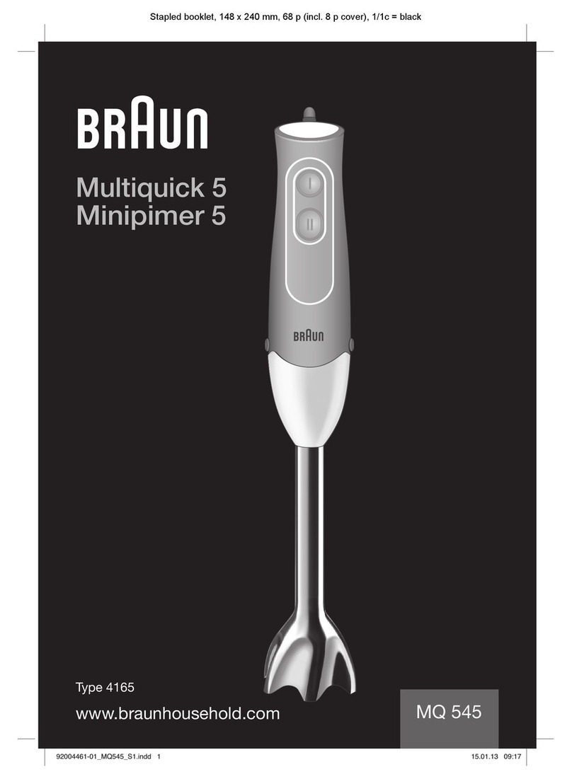 Braun MQ 545 manual