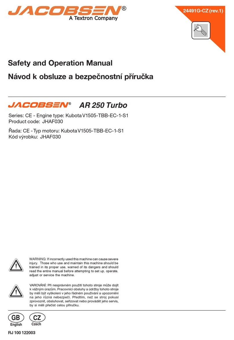Jacobsen AR 250 Turbo Guide